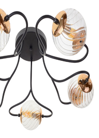 Люстра BL-801S/5 E14 BK+FG Brille (242444975)