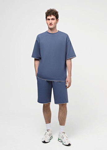 Сіро-синя футболка Promin