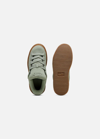 Кроссовки 39681302 Puma X Fenty Creeper Phatty Nubuck мятные демисезоны (317235597)
