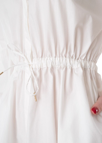 Белое кэжуал платье Trussardi Jeans однотонное