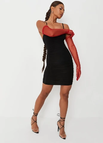 Черное кэжуал платье Missguided однотонное