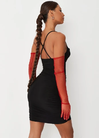Черное кэжуал платье Missguided однотонное