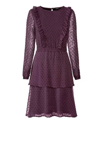 Сливова кежуал сукня Esmara однотонна