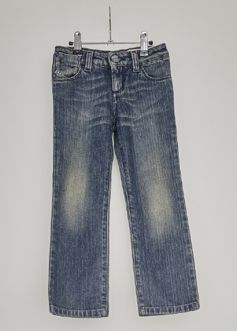 Темно-синие демисезонные прямые джинсы Miss Sixty