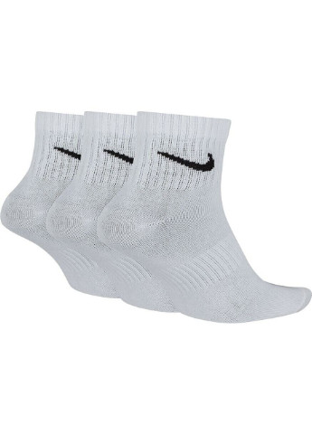 Носки Everyday Lightweight Ankle 3-pack white — SX7677-100 Nike (254342709)