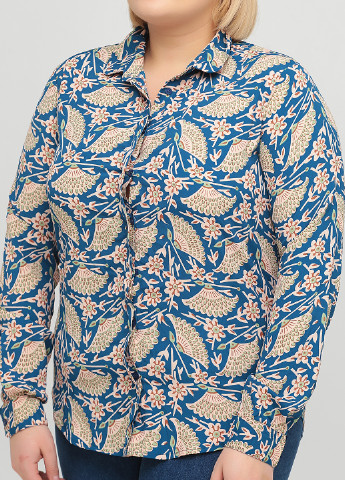 Бірюзова демісезонна блуза Asos