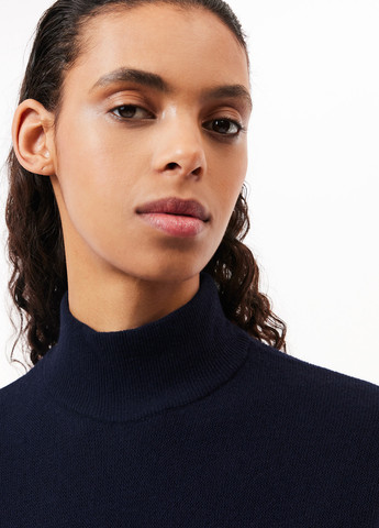 Темно-синій демісезонний светр Lacoste