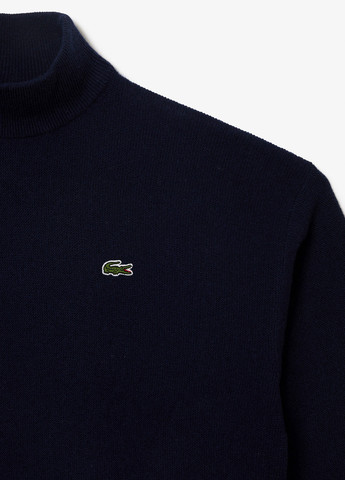 Темно-синій демісезонний светр Lacoste