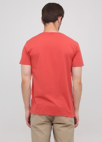 Светло-красная футболка Ralph Lauren