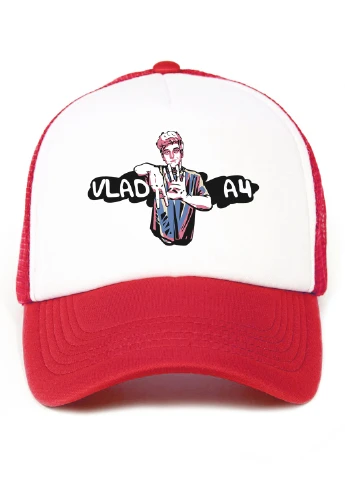 Кепка Тракер детская блогер Влад Бумага А4 (blogger Vlad A4) (33404-2621) MobiPrint (220824509)