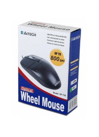 Мишка OP-720 Black-USB A4Tech (252633661)