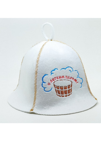 Шапка для сауни "З легкою парою" Універсальний Luxyart (254456541)