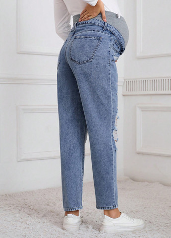 Джинси для вагітних SHEIN - (316506346)