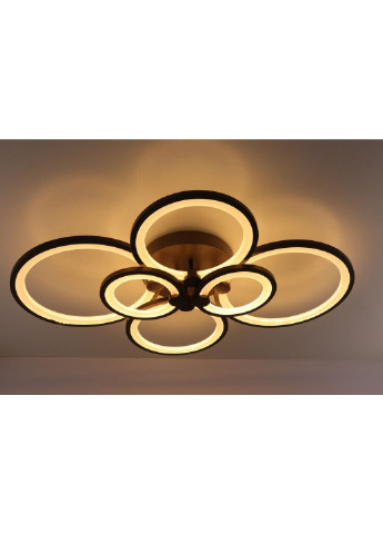 Люстра стельова LED з пультом A2280/2+2+2-cf Коричневий 12х58х80 см. Sunnysky (253630892)