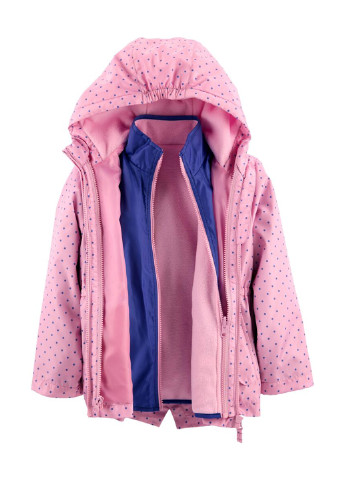 Розовая демисезонная куртка OshKosh