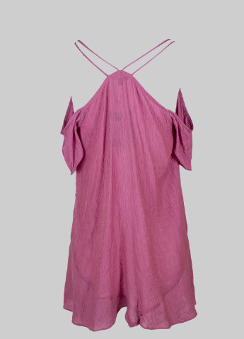 Темно-фиолетовое кэжуал платье Our Heritage однотонное