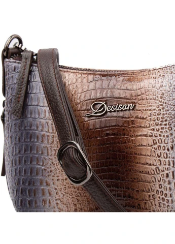 Женский кожаный клатч 25х16х7 см Desisan (250097182)