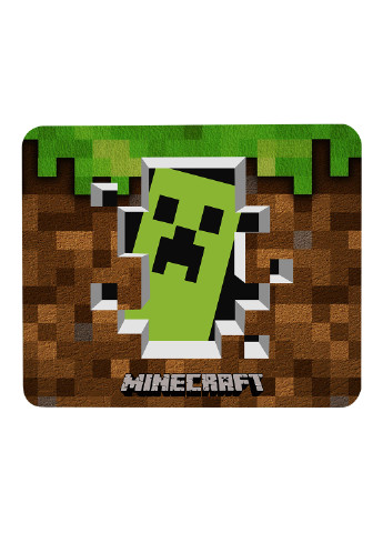 Килимок для мишки Майнкрафт (Minecraft) (25108-1709) 22х18 см MobiPrint (222995277)