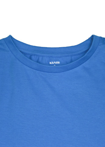 Блакитна літня футболка Kiabi