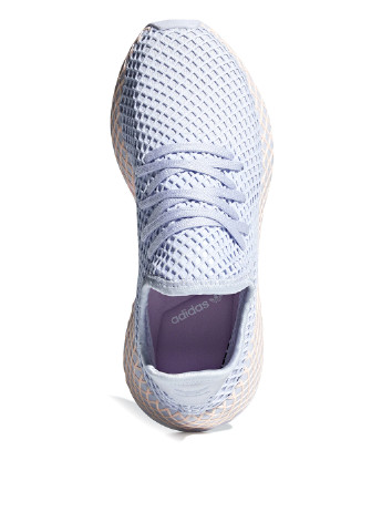 Голубые демисезонные кроссовки adidas
