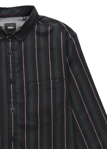 Темно-зеленая кэжуал рубашка в полоску Burton Menswear