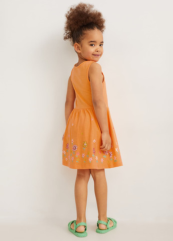 Оранжевое платье C&A (291858424)