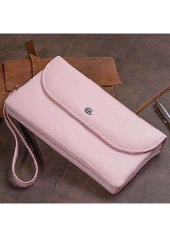 Жіночий шкіряний гаманець-клатч 19х9,5х2,5 см st leather (229460061)