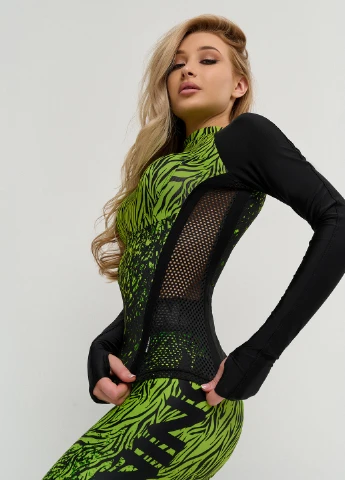 Рашгард Bona Fide Rashguard Move Up Long Tiger Lily (251707950)