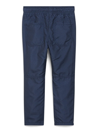 Темно-синие кэжуал демисезонные брюки зауженные C&A
