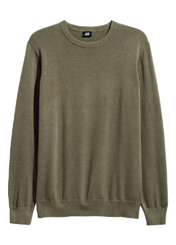 Темно-зеленый демисезонный джемпер джемпер H&M