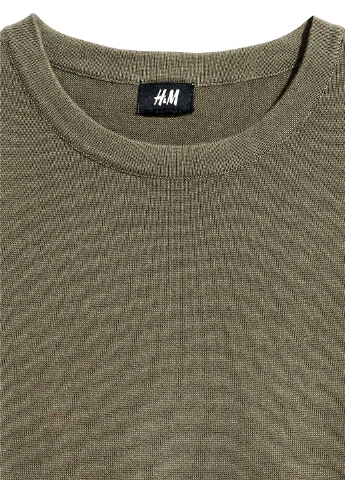 Темно-зеленый демисезонный джемпер джемпер H&M