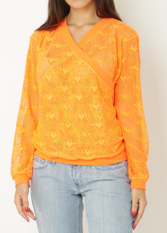 Оранжевый демисезонный пуловер пуловер Vision FS