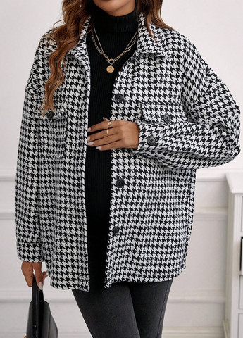 Куртка-рубашка для беременных SHEIN (329912418)