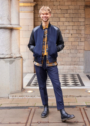 Бомбер Uniqlo на кнопках (258287605)