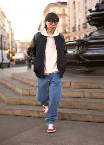 Бомбер Uniqlo на кнопках (258287605)