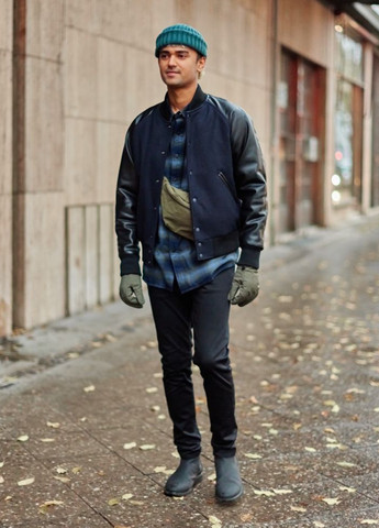 Бомбер Uniqlo на кнопках (258287605)