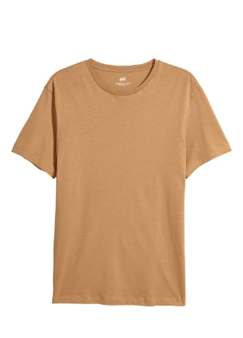 Коричнева футболка H&M