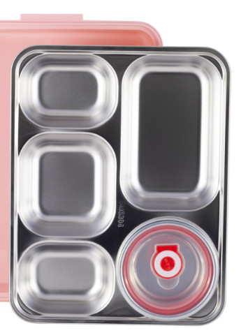 Ланч-бокс пищевой KM-2144RZ 1000 мл розовый Kamille (253622769)