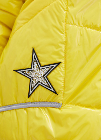 Жовта демісезонна куртка Modniy OAZIS