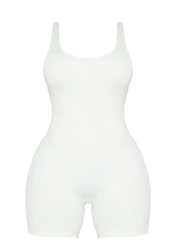 Комбінезон PrettyLittleThing однотонний зелений спортивний