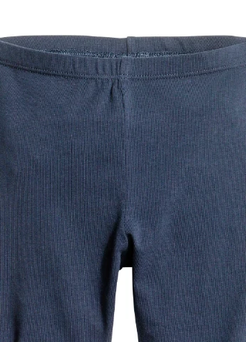 Темно-синие демисезонные леггинсы H&M