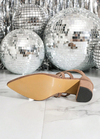 SHEIN Туфлі д'орсей темно-бежевий з текстиль, китай — літо (346755790)