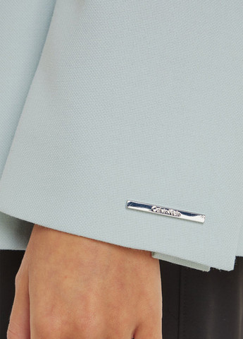 Серо-голубой женский жакет Calvin Klein однотонный - всесезон