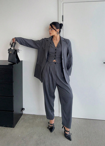 Костюм (жакет, жилет, штани) SHEIN (340304738)