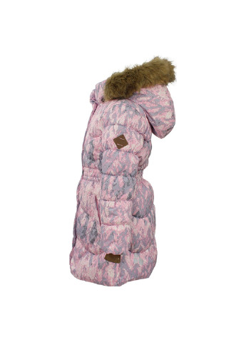 Рожеве зимнє Пальто-пуховик GRACE 1 Huppa