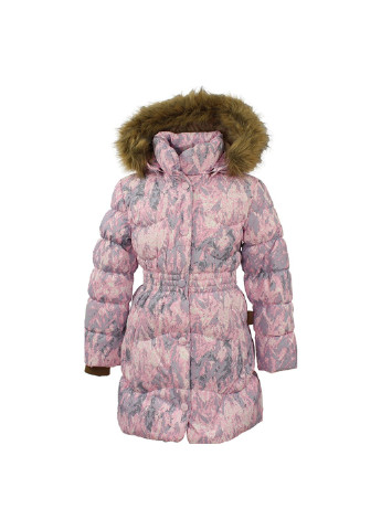 Рожеве зимнє Пальто-пуховик GRACE 1 Huppa
