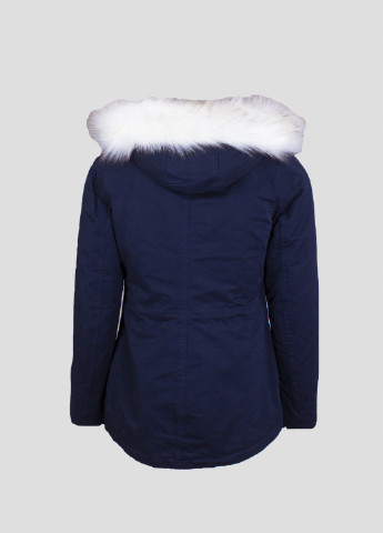 Темно-синяя зимняя куртка myMO