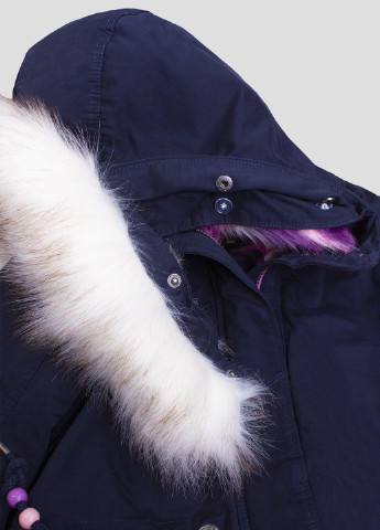 Темно-синяя зимняя куртка myMO
