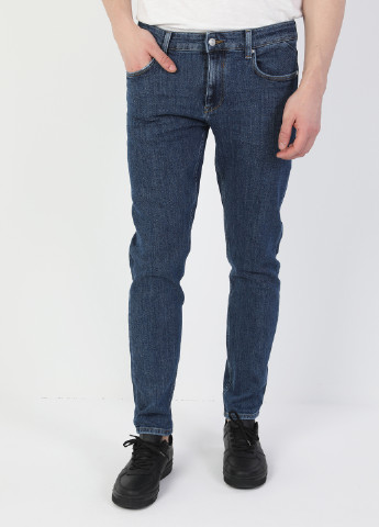 Синие демисезонные слим джинсы 041 DANNY Colin's