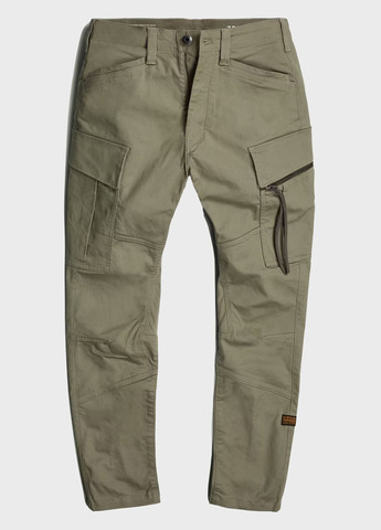 Зеленые кэжуал демисезонные карго брюки G-Star Raw